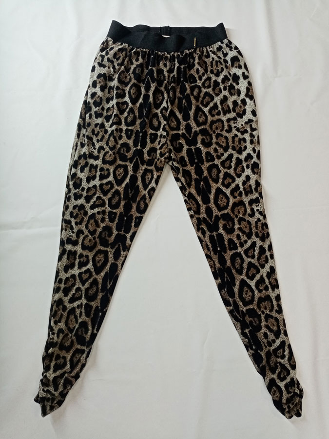Letnje pantalone leopard dezen – Kokos