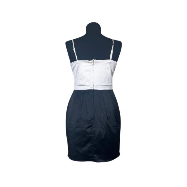 H&M haljina, crno-bela haljina, second-hand moda, elegantna haljina,beograd, pancevo