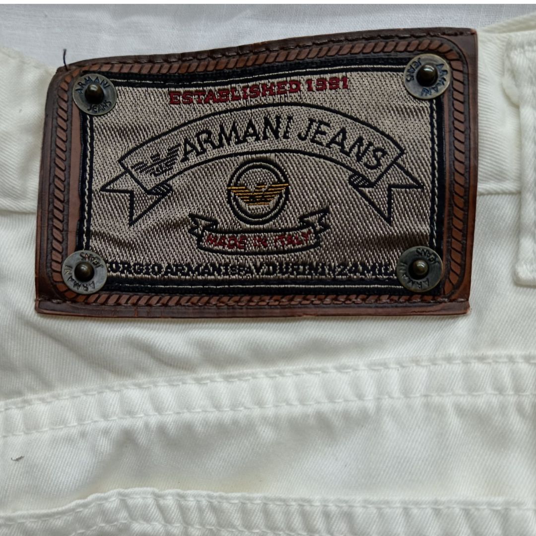 Bele pantalone - Armani jeans - Slika 3