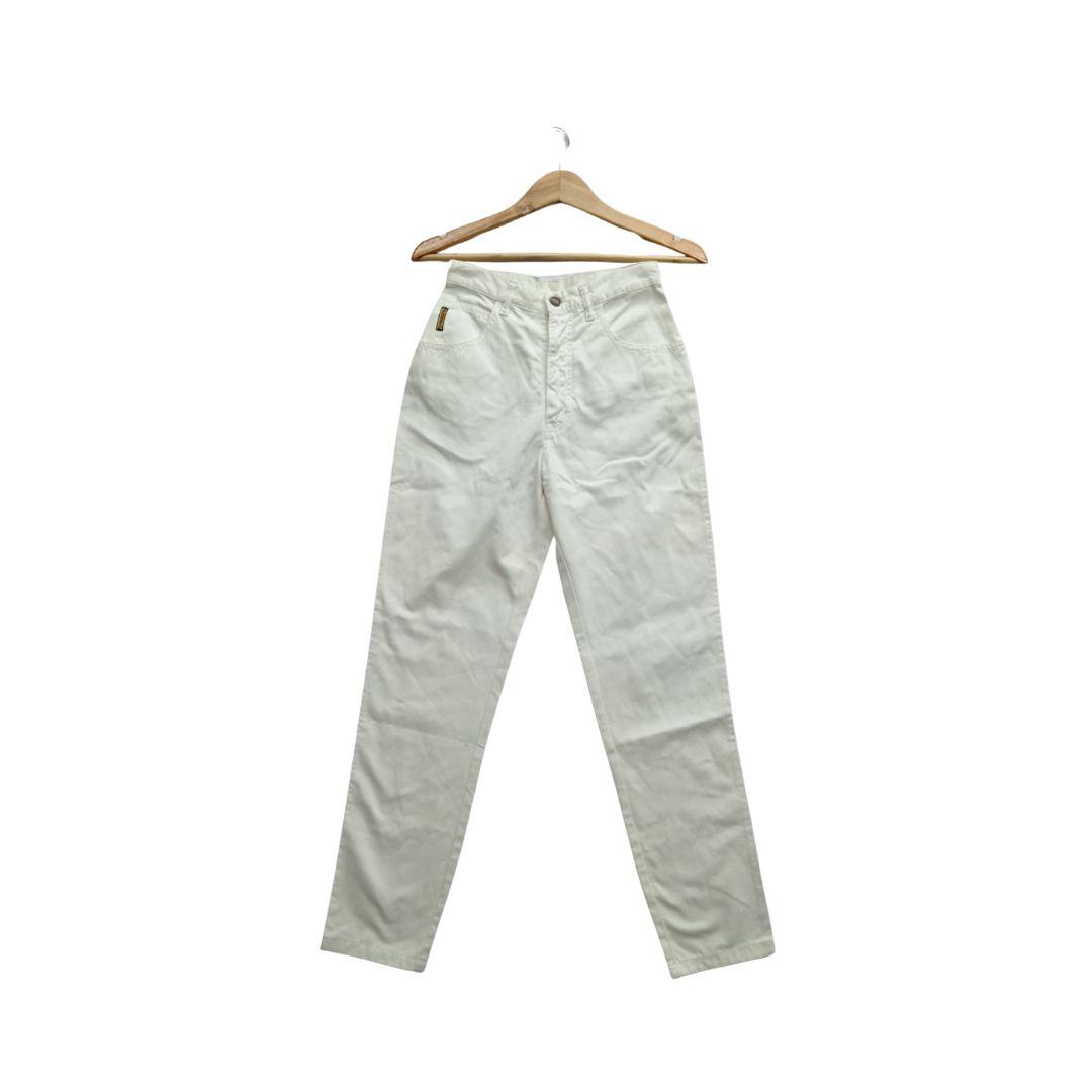 Armani jeans bele pantalone, prodaja garderobe, markirana garderoba