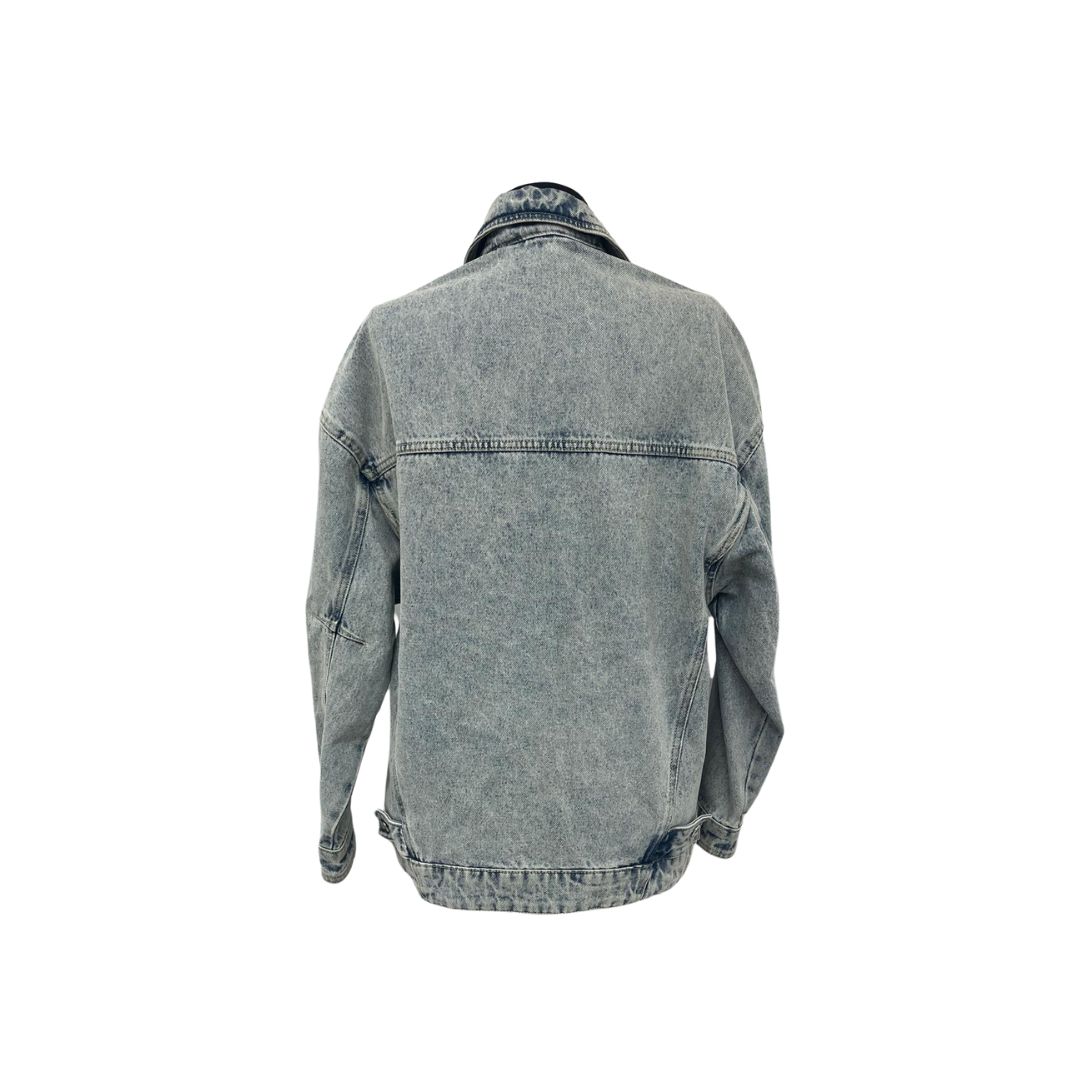 Teksas jakna oversize - Zara - Slika 2