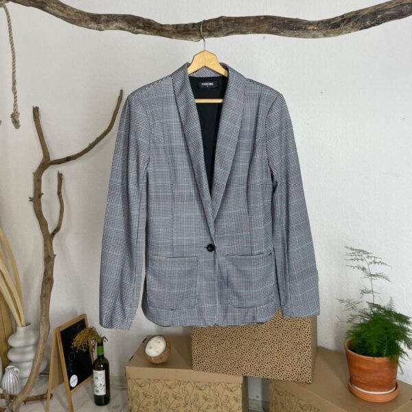 Ženski karirani sako Chicme; prodaja ženske polovne garderobe