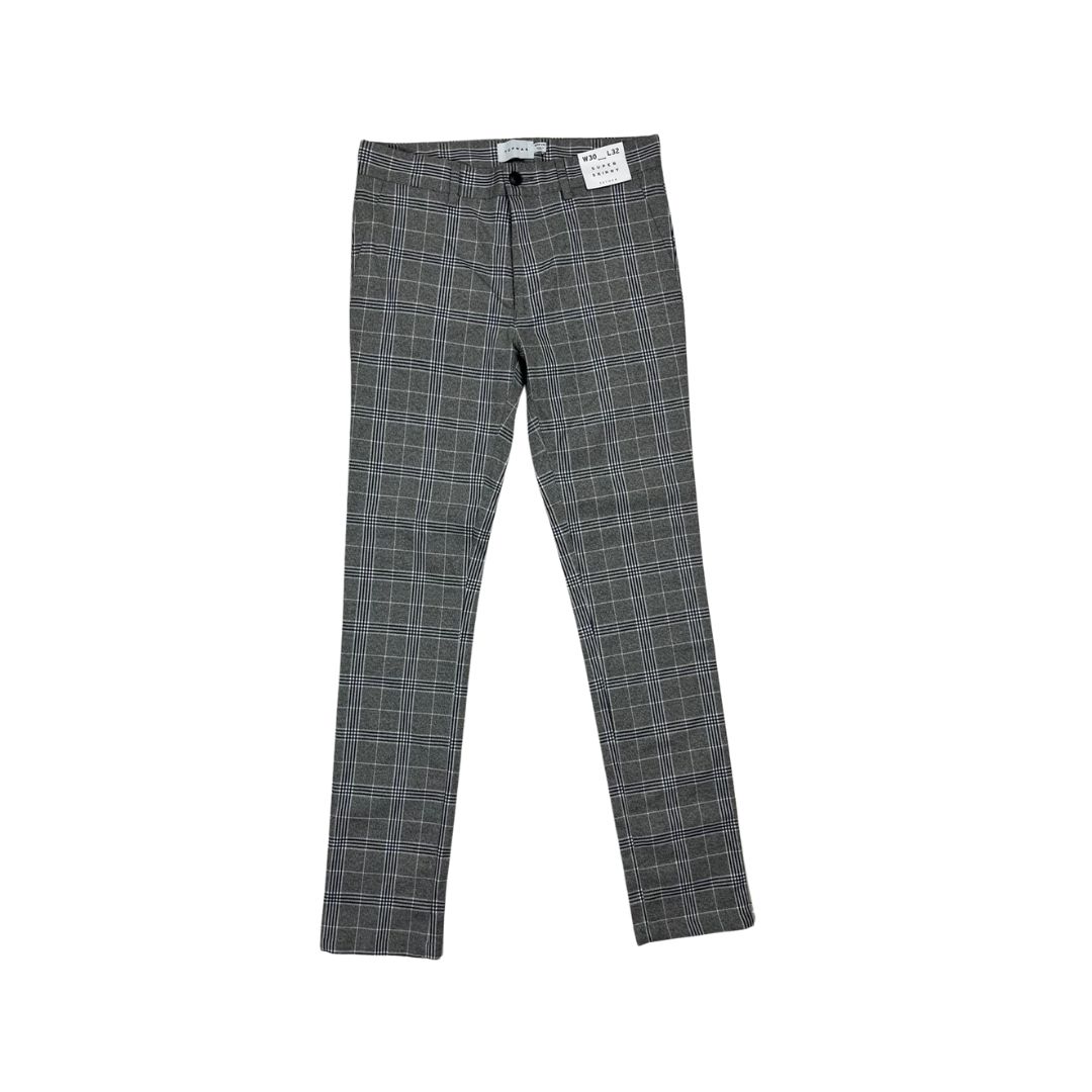 Karirane pantalone unisex