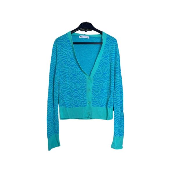 Tirkizni džemper Zara