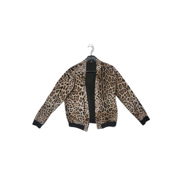 Kardigan sa leopard printom